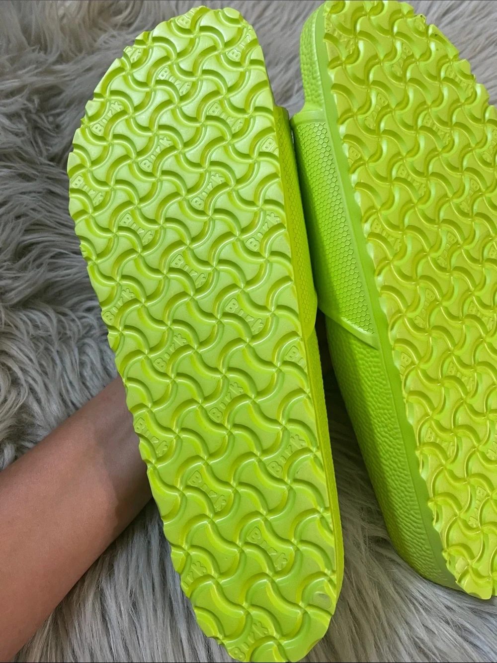 Birkenstock Barbados Neon Slide Sandals Men